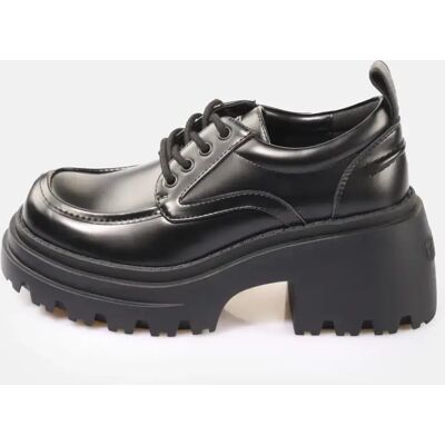 Mocassins femme Buffalo Bravr Lace Up Lo Noir 38 - Publicité Mocassins femme Buffalo Bravr Lace Up Lo Noir 38 - Publicité