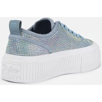 Baskets femme Buffalo Madison Glam Bleu 40 - Publicité Baskets femme Buffalo Madison Glam Bleu 40 - Publicité