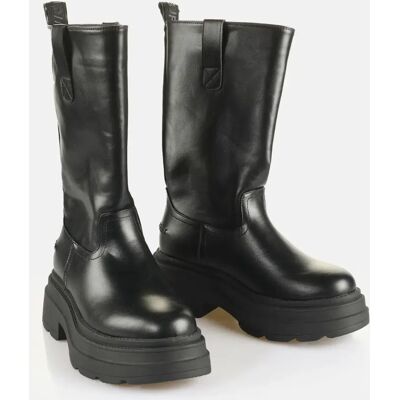 Bottines femme Buffalo Mars Farmer Noir 41 - Publicité Bottines femme Buffalo Mars Farmer Noir 41 - Publicité
