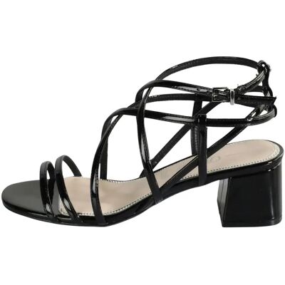 Sandales à talon femme Buffalo Lilly Cage Noir 39 - Publicité Sandales à talon femme Buffalo Lilly Cage Noir 39 - Publicité