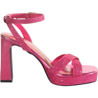 Sandales femme Buffalo Cherry Spark - Vegan Suede Rose 39 - Publicité Sandales femme Buffalo Cherry Spark - Vegan Suede Rose 39 - Publicité