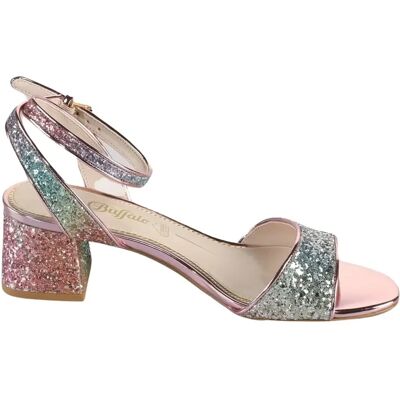 Sandales à talon femme Buffalo Rainelle - Vegan Glitter Violet 37 - Publicité Sandales à talon femme Buffalo Rainelle - Vegan Glitter Violet 37 - Publicité