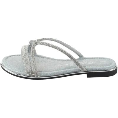 Sandales femme Buffalo Kira Mss Glam - Vegan Denim Bleu 37 - Publicité Sandales femme Buffalo Kira Mss Glam - Vegan Denim Bleu 37 - Publicité