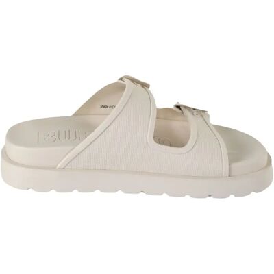 Mules compensées femme Buffalo Eve Sol - Vegan Rubber Beige 38 - Publicité Mules compensées femme Buffalo Eve Sol - Vegan Rubber Beige 38 - Publicité