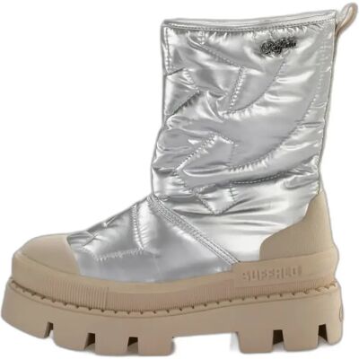 Bottines femme Buffalo Raven Snow Argenté 36 - Publicité Bottines femme Buffalo Raven Snow Argenté 36 - Publicité