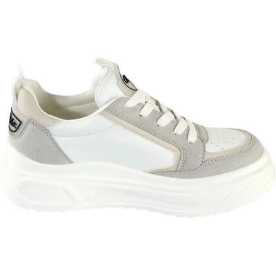 Baskets femme Buffalo Vectra Low - Vegan Nappa/Nubuck Blanc 40 - Publicité Baskets femme Buffalo Vectra Low - Vegan Nappa/Nubuck Blanc 40 - Publicité