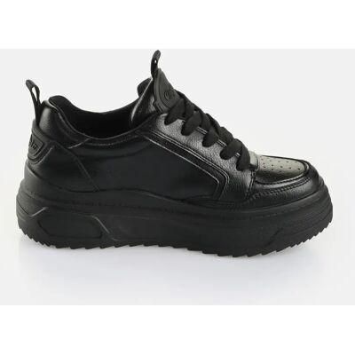 Baskets femme Buffalo Vectra Low - Vegan Nappa Noir 37 - Publicité Baskets femme Buffalo Vectra Low - Vegan Nappa Noir 37 - Publicité