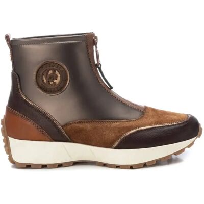Bottines en cuir femme Carmela Marron 36 - Publicité Bottines en cuir femme Carmela Marron 36 - Publicité