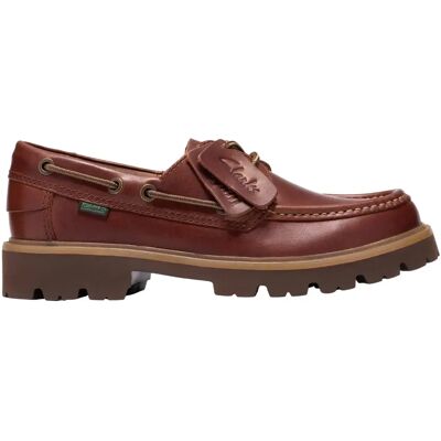 Chaussures bateau leather Clarks Cleyhill Boat Marron 41,5 - Publicité Chaussures bateau leather Clarks Cleyhill Boat Marron 41,5 - Publicité