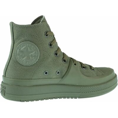 Baskets femme Converse Chuck Taylor All Star Construct Hi Vert 39 - Publicité Baskets femme Converse Chuck Taylor All Star Construct Hi Vert 39 - Publicité