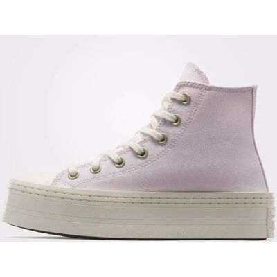Baskets montantes femme Converse Chuck Taylor All Star Modern Lift Platform Crafted Rose 40 - Publicité Baskets montantes femme Converse Chuck Taylor All Star Modern Lift Platform Crafted Rose 40 - Publicité