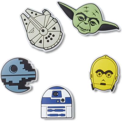 Jibbitz Crocs Star Wars (x5) Multicolore TU - Publicité Jibbitz Crocs Star Wars (x5) Multicolore TU - Publicité