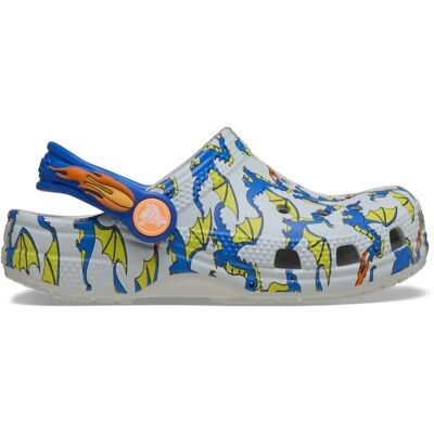Sabots bébé Crocs Classic Dragon Gris 22/23 - Publicité Sabots bébé Crocs Classic Dragon Gris 22/23 - Publicité
