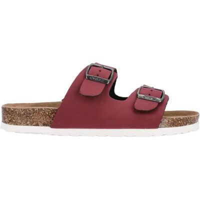 Mules femme Cruz Whitehill Rouge 36 - Publicité Mules femme Cruz Whitehill Rouge 36 - Publicité