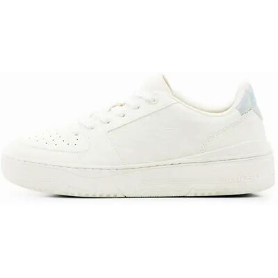Baskets épaisses rétro femme Desigual Blanc 38 - Publicité Baskets épaisses rétro femme Desigual Blanc 38 - Publicité