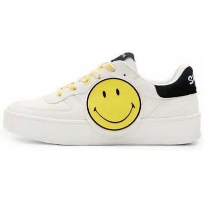 Baskets femme Desigual New Fancy Smiley Rose 36 - Publicité Baskets femme Desigual New Fancy Smiley Rose 36 - Publicité