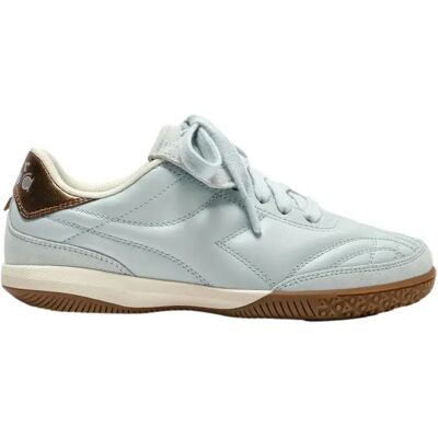 Baskets en cuir Diadora Gold Indoor Metal Bleu 41 - Publicité Baskets en cuir Diadora Gold Indoor Metal Bleu 41 - Publicité