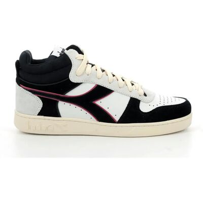 Baskets Diadora Magic Demi Cut Blanc 43 - Publicité Baskets Diadora Magic Demi Cut Blanc 43 - Publicité