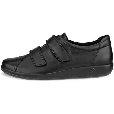 Baskets à velcro femme Ecco Soft 2,0 Noir 37 - Publicité Baskets à velcro femme Ecco Soft 2,0 Noir 37 - Publicité