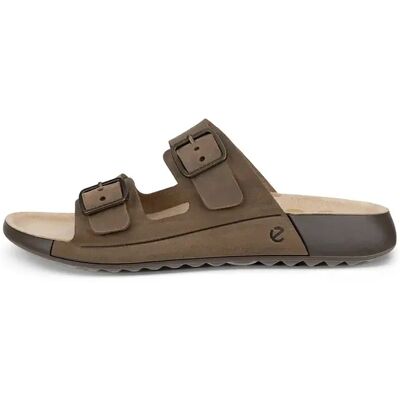 Mules compensées femme Ecco Cozmo Marron 38 - Publicité Mules compensées femme Ecco Cozmo Marron 38 - Publicité