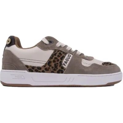 Baskets cuir suède femme Faguo Ceiba Beige 39 - Publicité Baskets cuir suède femme Faguo Ceiba Beige 39 - Publicité