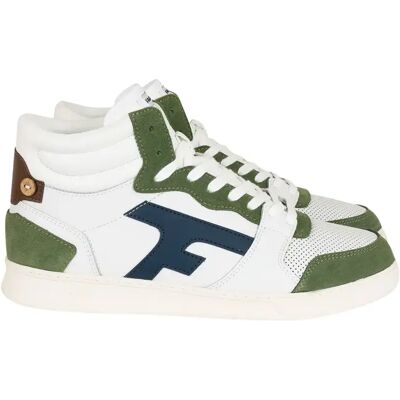 Baskets Faguo Hazel Mid Blanc 41 - Publicité Baskets Faguo Hazel Mid Blanc 41 - Publicité