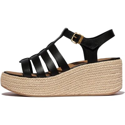 Sandales compensées style pêcheur femme FitFlop Platfforms Noir 42 - Publicité Sandales compensées style pêcheur femme FitFlop Platfforms Noir 42 - Publicité