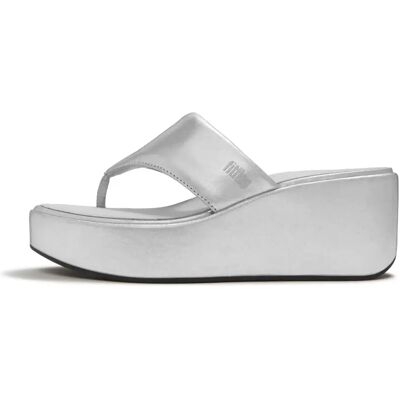 Tongs compensées femme FitFlop PlatFForms Argenté 41 - Publicité Tongs compensées femme FitFlop PlatFForms Argenté 41 - Publicité