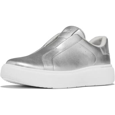 Baskets sans lacets cuir femme FitFlop Rtg Argenté 36 - Publicité Baskets sans lacets cuir femme FitFlop Rtg Argenté 36 - Publicité