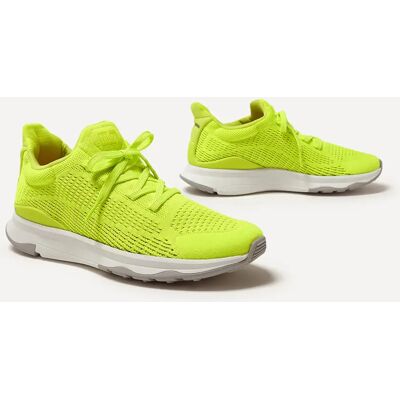 FitFlop Vitamin FFX Tricot Chaussures Jaune Électrique - Publicité FitFlop Vitamin FFX Tricot Chaussures Jaune Électrique - Publicité