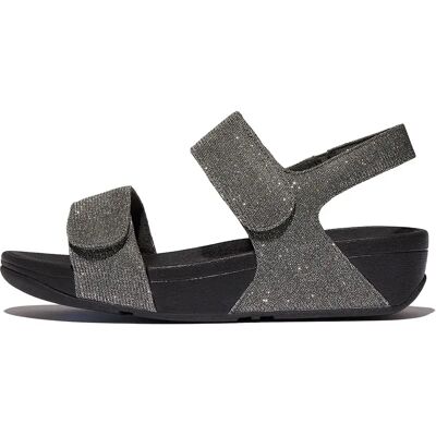 Sandales femme FitFlop Lulu Shimmerlux Back-Strap Gris 36 - Publicité Sandales femme FitFlop Lulu Shimmerlux Back-Strap Gris 36 - Publicité