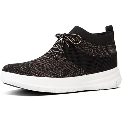 Baskets montantes femme FitFlop Uberknit™ Noir 37 - Publicité Baskets montantes femme FitFlop Uberknit™ Noir 37 - Publicité