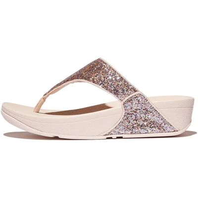 Sandales femme FitFlop Lulu Multi-Tonal Glitter Toe-Post Rose 38 - Publicité Sandales femme FitFlop Lulu Multi-Tonal Glitter Toe-Post Rose 38 - Publicité
