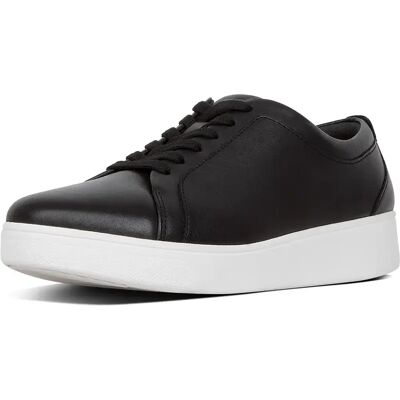 Baskets en cuir femme FitFlop Rally Noir 37 - Publicité Baskets en cuir femme FitFlop Rally Noir 37 - Publicité