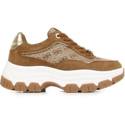 Baskets femme Guess Berrett3 Beige 35 - Publicité Baskets femme Guess Berrett3 Beige 35 - Publicité