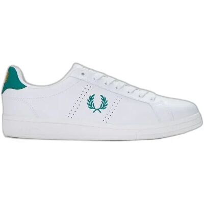 Baskets Fred Perry B721 Blanc 45 - Publicité Baskets Fred Perry B721 Blanc 45 - Publicité