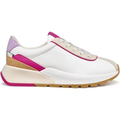 Baskets femme Geox Metropoli Blanc 38 - Publicité Baskets femme Geox Metropoli Blanc 38 - Publicité