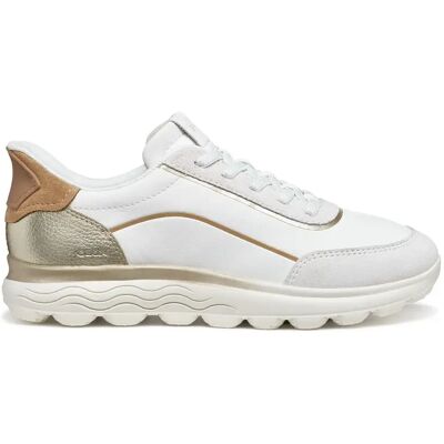 Baskets femme Geox Spherica Plus Blanc 38 - Publicité Baskets femme Geox Spherica Plus Blanc 38 - Publicité