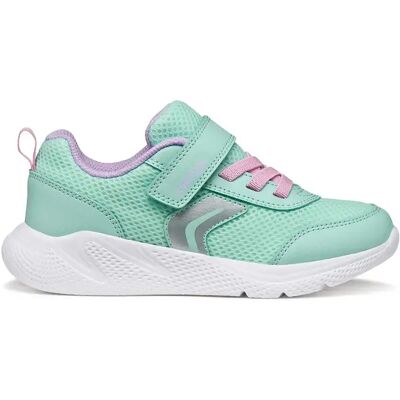 Baskets fille Geox Sprintye Turquoise 32 - Publicité Baskets fille Geox Sprintye Turquoise 32 - Publicité