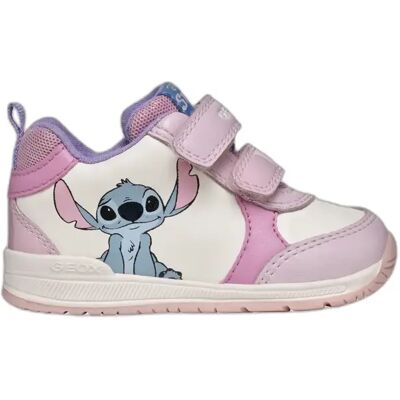 Baskets bébé fille Geox Rishon Rose 20 - Publicité Baskets bébé fille Geox Rishon Rose 20 - Publicité