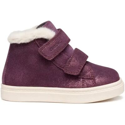 Baskets bébé fille Geox Nashik WPF A Violet 25 - Publicité Baskets bébé fille Geox Nashik WPF A Violet 25 - Publicité