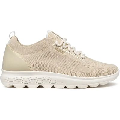 Baskets femme Geox Spherica A Beige 38 - Publicité Baskets femme Geox Spherica A Beige 38 - Publicité