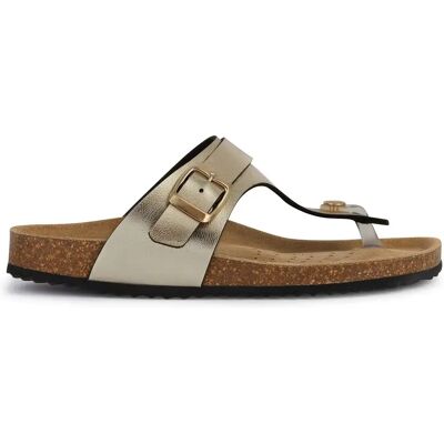 Sandales femme Geox Brionia K Doré 36 - Publicité Sandales femme Geox Brionia K Doré 36 - Publicité