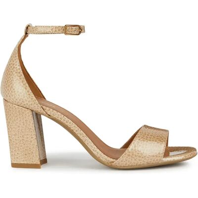 Sandales femme Geox New Eraklia Beige 38 - Publicité Sandales femme Geox New Eraklia Beige 38 - Publicité
