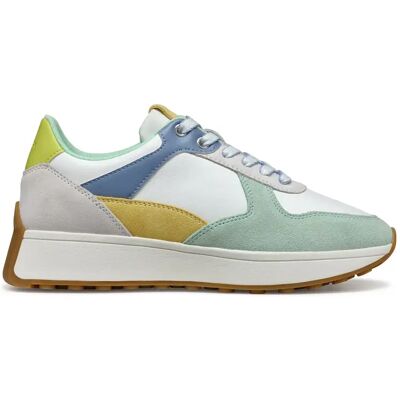 Baskets femme Geox Amabel A Blanc 39 - Publicité Baskets femme Geox Amabel A Blanc 39 - Publicité