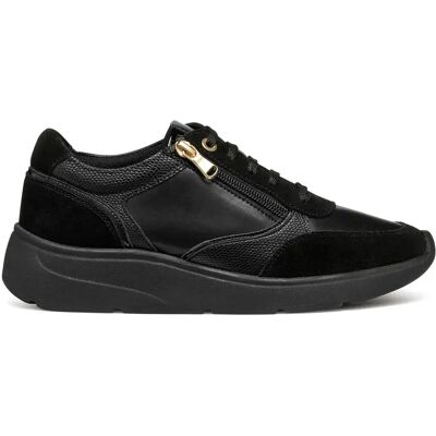 Baskets femme Geox Cristael Noir 39 - Publicité Baskets femme Geox Cristael Noir 39 - Publicité