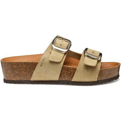 Sandales femme Geox Brionia H A Beige 37 - Publicité Sandales femme Geox Brionia H A Beige 37 - Publicité