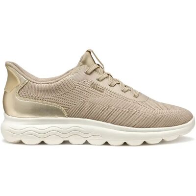 Baskets femme Geox Spherica Plus A Beige 39 - Publicité Baskets femme Geox Spherica Plus A Beige 39 - Publicité