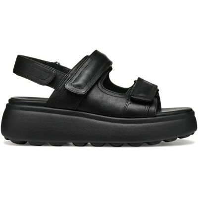 Sandales compensées femme Geox Spherica Noir 40 - Publicité Sandales compensées femme Geox Spherica Noir 40 - Publicité