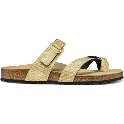 Mules femme Geox Brionia Doré 38 - Publicité Mules femme Geox Brionia Doré 38 - Publicité